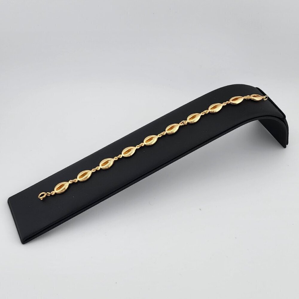 Brand New Brazilian 18k Gold Filled Cowrie Shell Bracelet - Picture 9 of 9